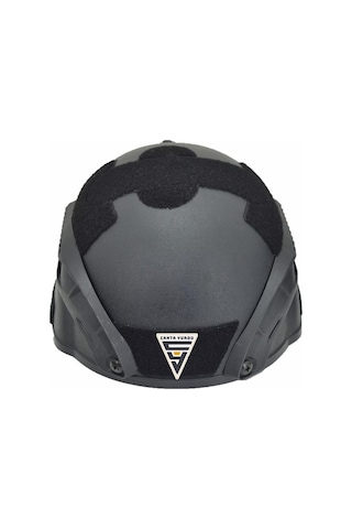 Taktikal Airsoft Paintball Plastik Kask Siyah