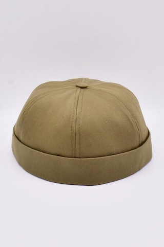 Külah Camel %100 Pamuk Cap Docker Şapka - Camel