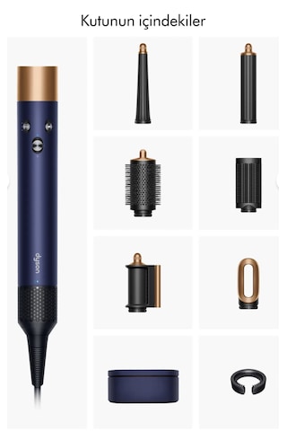 Dyson Airwrap i.d. Saç Şekillendirme Ve Kurutma Seti Prusya Mavi