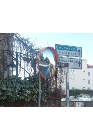 Otopark Güvenlik Aynası Akrilik 60 Cm Çap