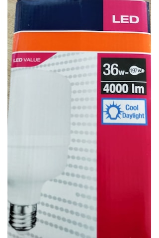 Osram 36w E27 Duy Torch Ampul 4000lm 6500k Beyaz Işık 1 Adet