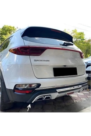 Autogp Kia Sportage Arka Tampon Koruma Difüzör 2018 / 2021