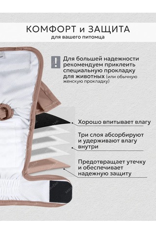 Mıra+zak Köpekler İçin Etekli Külot 379080745