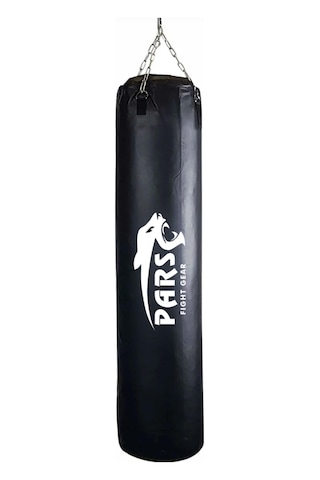 Pars Salon Tipi Profesyonel Boks Torbası Kum Torbası 180 X 40 Cm Siyah