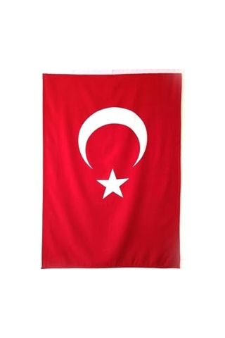 Bayrak Sopalı Türk Bayrağı 70x105 Yüksek Kalite Çift Tarafllı Fabrikasyon Baskı Alpaka Kumaş Diğer