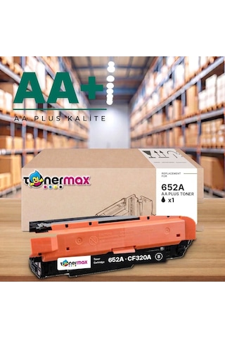 Hp 652a Cf320a Siyah Uyumlu Toner Aa Plus / Color Laserjet Enterprise M651 / Flow Mfp M680