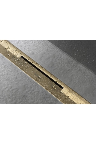 Hansgrohe Raindrain Flex Duş Kanalı 70 Cm Kesilebilir Parlak Altın