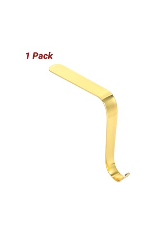 Mufunye Altın Metal Noel Çorap Tutucu - 1 Adet, 10 Lbs Yük Kapasitesi