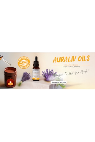 Prof Saracoğlu Auraliv Karışım Aromatik Masaj Yağı 20 ML