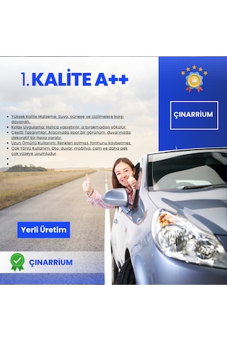 Audi Q2 Için Uyumlu Aksesuar Oto Ritim Sticker 2 Adet 20 9 Cm