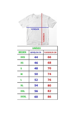 Startmore Ayyıldız Türkiye Unisex Tişört Beyaz