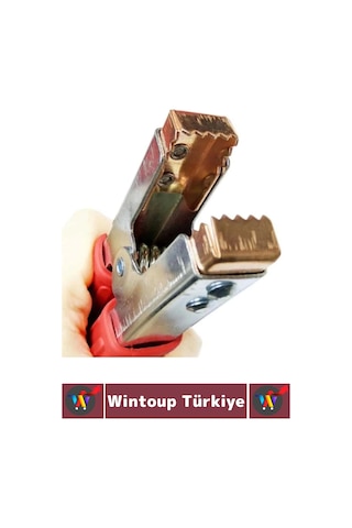 Premium Otomobil Motosiklet Kamyonet Güçlü Mekanizma Artı Eksi Büyük Boy Akü Takviye Kablo Maşası