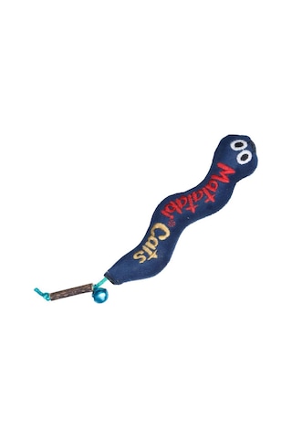 Matatabi Cats Wormy Sesli ve Doğal Matatabili Peluş Kedi Oyuncağı 17 CM