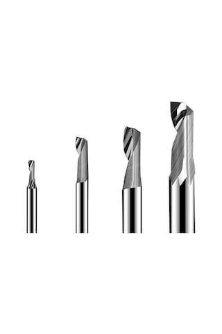 5a Tek Oluklu Karbür Freze Ucu 4x17mm