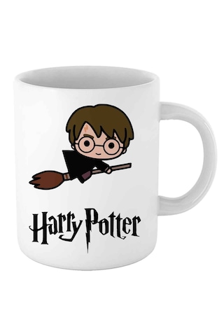 Harry Potter Kupa Bardak Özel Tasarım Açık Beyaz