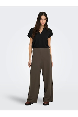 Jdy Jdylion Life S/s Top Wvn Noos Kadın Bluz 15249287 Siyah