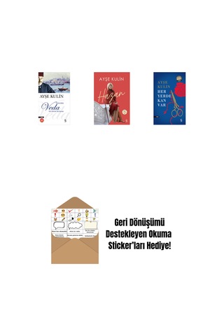 Veda Midi Boy + Hazan + Her Yerde Kan Var Midi Boy + Okuma Sticker'ları
