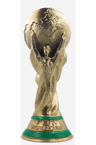 Flexıs Dünya Kupası Maketi 36.5 Cm Dev Boy Gold Kaplama