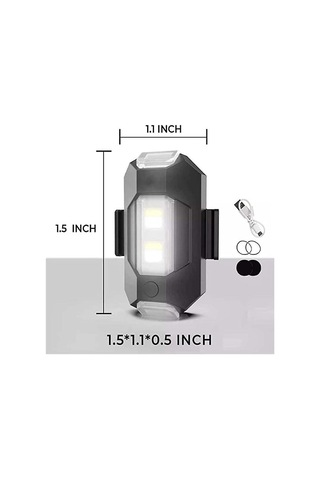 Zhltools Flaşör Led İkaz Lambası 7 Renkli