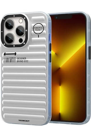 Youngkit Apple Uyumlu iPhone 13 Pro Kılıf YoungKit Plain Coloured Serisi Kapak ZORE-267408