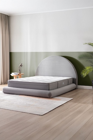 Good Night Legom Torba Yaylı Set Yatak Baza Başlık Tek Kişilik Yıkanabilir Ortopedik Gümüş