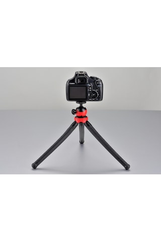Digipod Esnek Örümcek Ahtapot Top Kafa Mini Tripod Standı S-0...