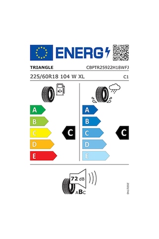 Triangle 225/60R18 104w XL Advantex Suv Tr259 Yaz Lastiği 2024