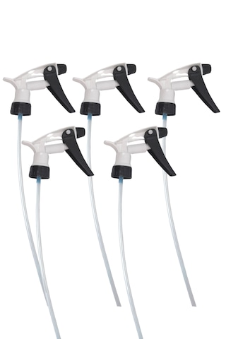 Fısfıs Sprey Başlığı - Beyaz Kimyasala Dayanıklı Başlık 5 Adet