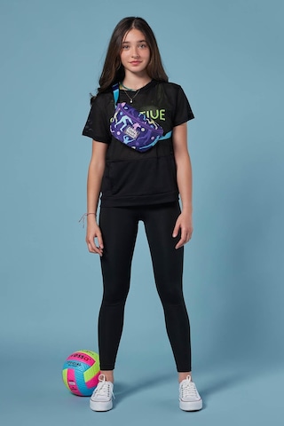 Coral High Mor Voleybol Desenli Bel Çantası 11544 Mor