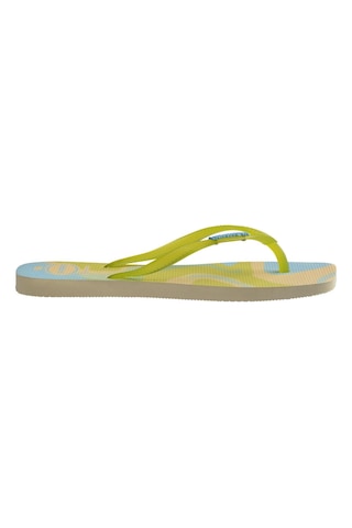 Havaianas Square Jelly Krema Rengi Kadın Parmak Arası Terlik-14153 Krem