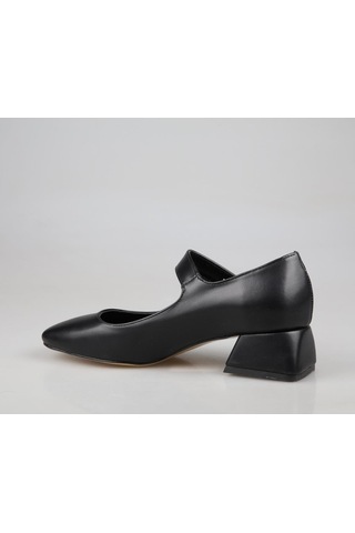 Feles 058-510 Siyah Kadın Topuklu Ayakkabı Siyah