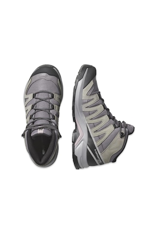 Salomon 477534 X-adventure Recon Mid Gore Tex Outdoor Gri-yeşil Kadın Bot Gri-yeşil