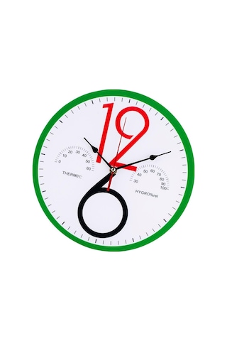 Homyl Oturma Odası Yatak Için Vintage Stil Yuvarlak Duvar Saati C