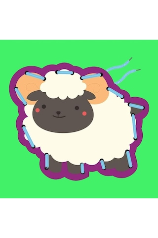 Calimera Toys İnce Motor Gelişimi Oyunu Hayvanlar Model 1