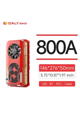 Daly Smart Bms 24-72s 800a Ultra Yüksek Akım Ev/forklıft Uyumlu