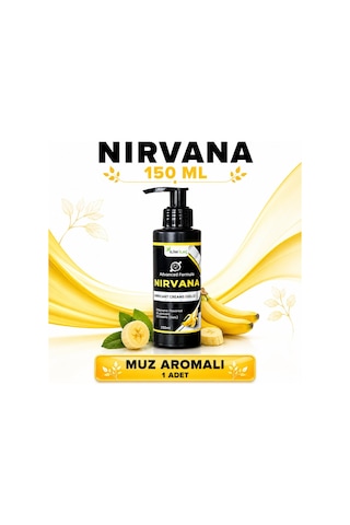 Nirvana Muz Aromalı Kayganlaştırıcı Jel 2 x 300 ML