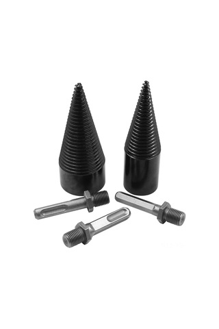 Yunboo 42mm Oksijenli Çelik Odun Ayırıcı Matkap Ucu, Altıgen Saplı, Elektrik Çekiç Ve Darbe Matkapı İçin, Odun Bölme Aleti