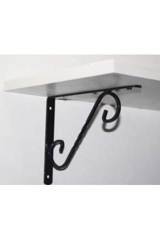 Proaleteticaret Flore Ferforje Raf Altı No:2 Siyah 1 Adet