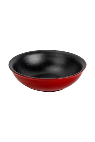 Lava Döküm Yuvarlak Çorba Kasesi Çap Ø 14cm. Bordo
