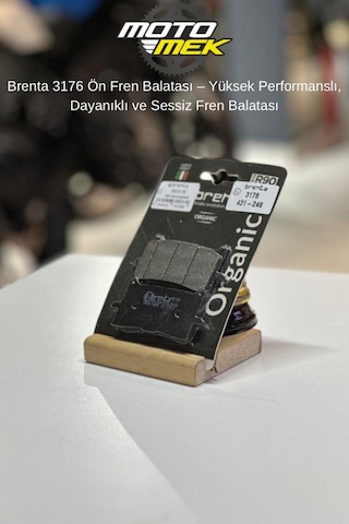 Honda Cbr 650 R Ön Brenta 3176 Fren Balatası Yüksek Performanslı, Dayanıklı Ve Güvenli Frenleme