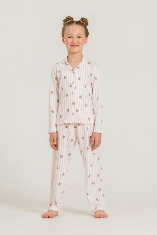 Rolypoly Anne Kız Teddy Bears Pembe Gömlek Pijama Takımı Rp3913-a-v1 Rp3913-a-v1