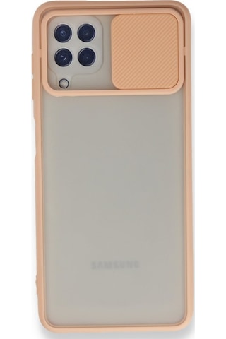 Samsung Uyumlu Galaxy A22 Kilif Palm Kamera Koruma Kapakli Silikon 518996777