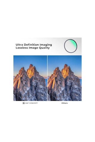 K&f Concept 82mm Nano-x Mc-uv 28 Çok Katmanlı Kaplamaya Sahip Koruma Filtresi 8k Ultra Hd