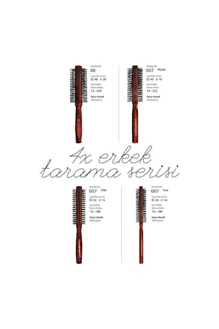 Elsa Professional Erkek Tarama Seti 4'lü