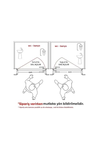 Siba Wc Banyo Kapı Kolu Krom/ınox 200-85-02-18/53