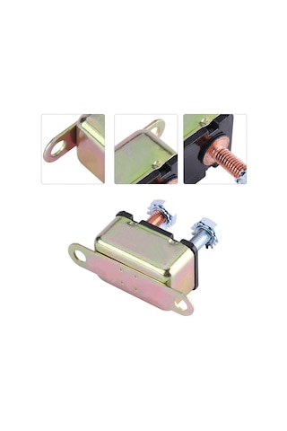 Yaozixa 50a Otomatik Yeniden Ayarlandırtıcı Somun Tipi Devre Kesici - Kamyon, Otobüs, Araçlar İçin Dayanıklı Metal Malzeme F2703