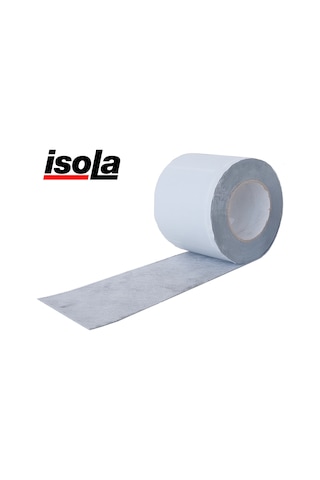 İsola 10cmx10m Kendinden Yapışkan Butil Tekstil Armür Bant Pah Köşe Derz Su Yalıtımı İzolasyon Bandı