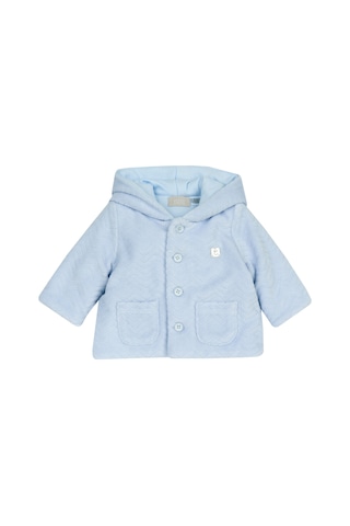 Chicco Kapüşonlu Peluş Hırka 09100339000000 000021 Lıght Lıght Blue