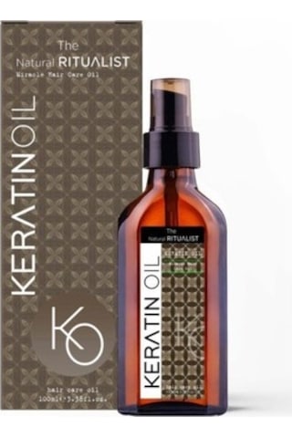 The Natural Ritualist Aşırı Yıpranmış Saçlar için Keratin Bakım Yağı 100 ML