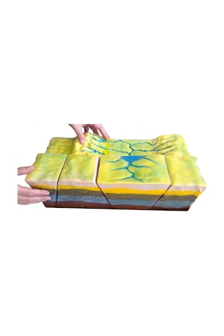 Ece Fay Kırıkları Modeli – Deprem – 42CM x 22CM x 28CM